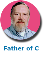 Dennis Ritchie, father of c