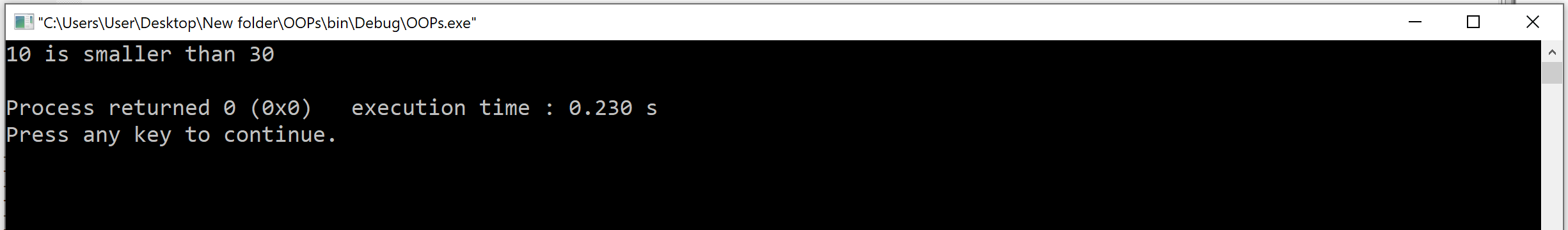 if-else statement example program in c++